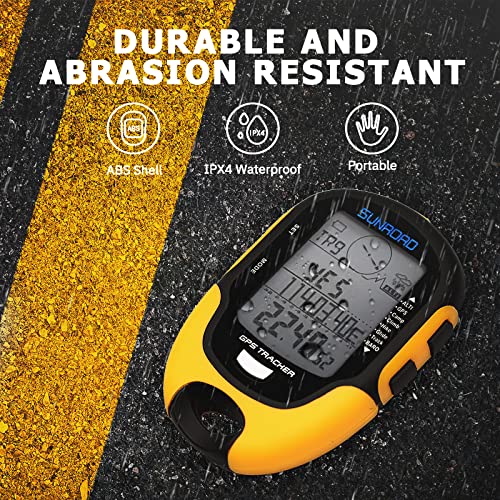 Altimeter GPS Digital Waterproof Outdoor Altitude Pre-Warning Remind Compass Stopwatch Sports -Barometer Weather Forcast P...