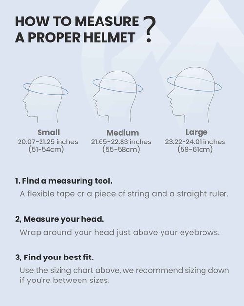 OutdoorMaster MIPS Snow Helmet - Men, Women & Youth, 8 Vents, PC Shell & EPS Foam, Skiing & Snowboarding Certified