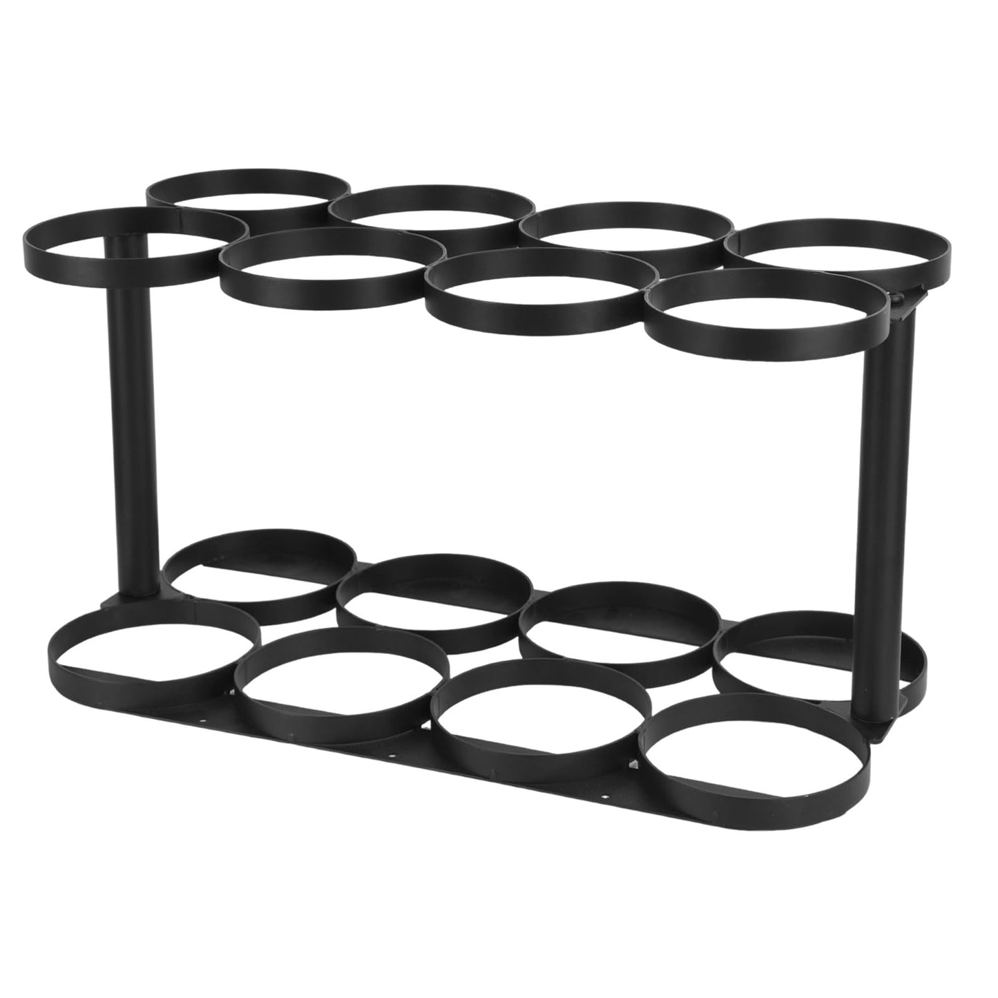 Oxygen Tank Holder, Oxygen Tank Rack, Detachable Medical Oxygen Tank Holder, Heavy Duty Oxygen Cylinder Rack for Storage and Transportation, Floor Mountable Oxygen Rack 4.57" Diameter