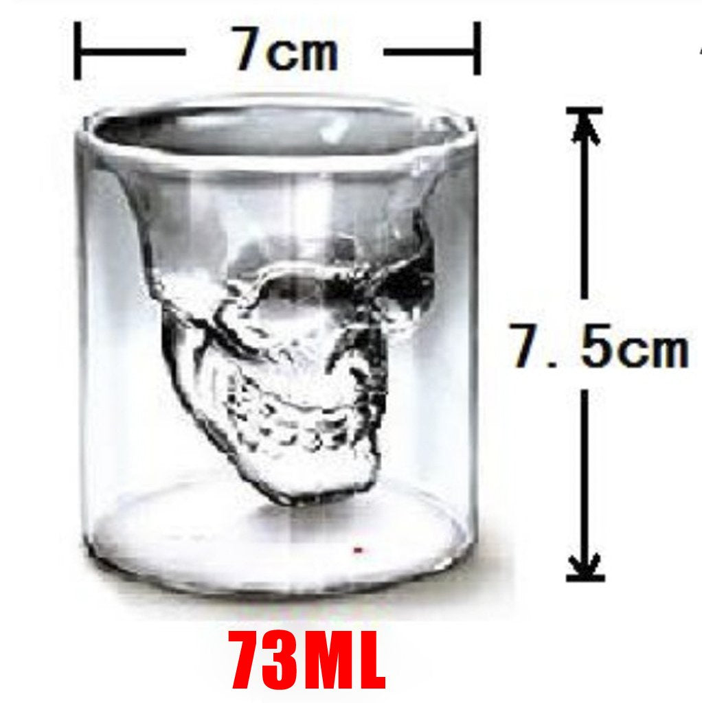 Genuine Fred DOOMED Crystal Skull Shotglass