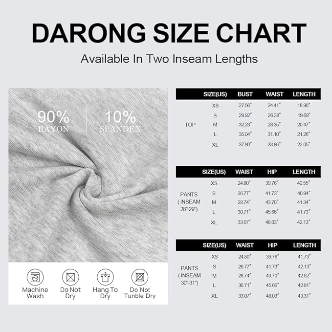 Darong Women's 2 Piece Outfits Lounge Sets Sleeveless Tank Tops Wide Leg Pants Sets Tracksuits Match Sets