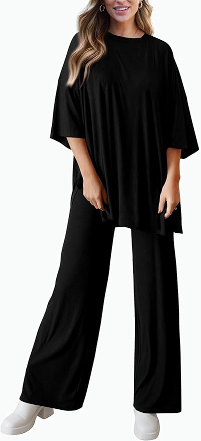 PRETTYGARDEN Two Piece Sets for Women Summer Fashion Lounge Matching Set 2026 Spring Travel Vacation Airport Outfits Clothing