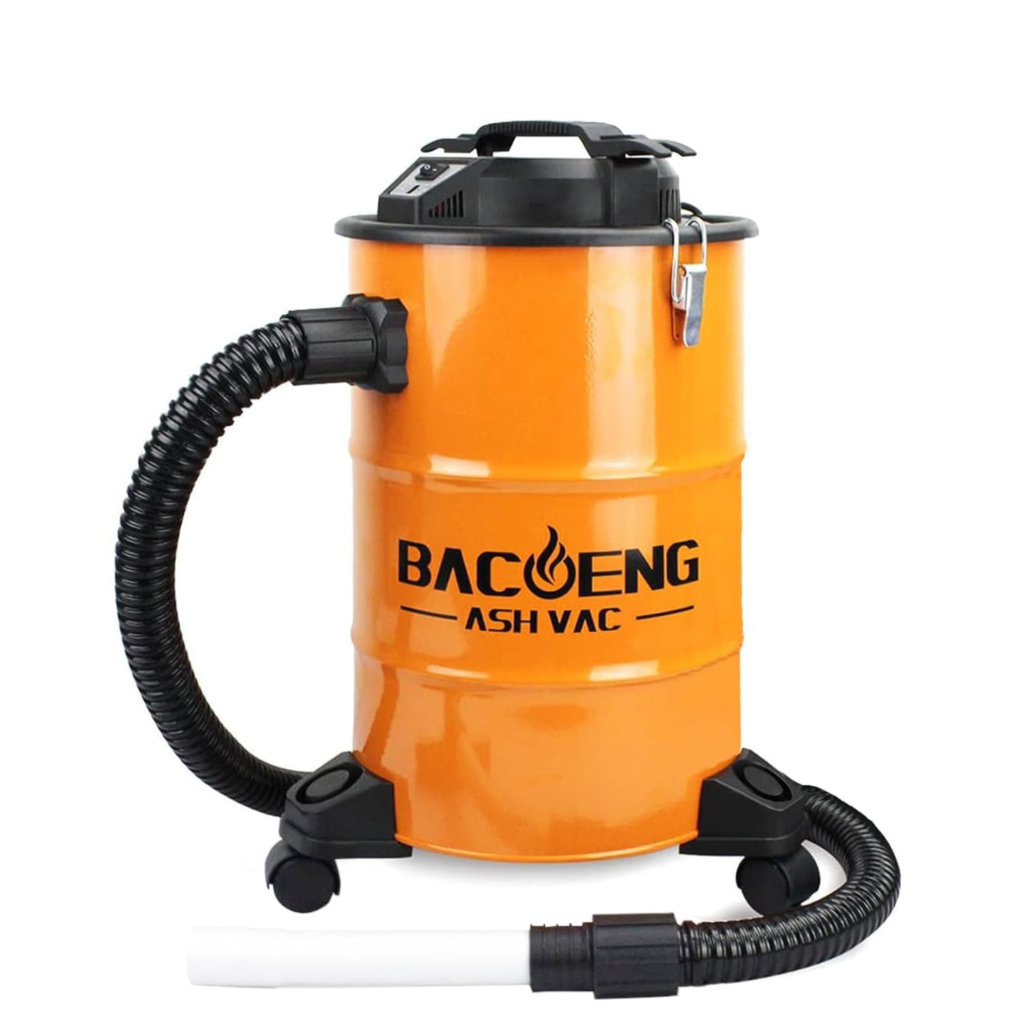 BACOENG Ash Vacuum Cleaner, 5.3 Gallon Ash Vacuum for Pellet Stoves, Wood Fireplace, Ash Vac Pellet Grill, Wood Stoves, Fire Pits