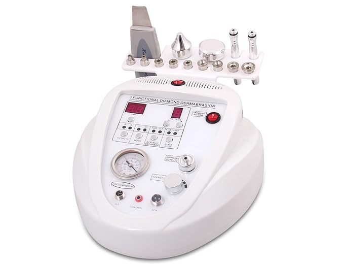 Elitzia 3 In 1 Dermabrasion Microdermabrasion Scrubber Facial Skin Rejuvenation Device ETSRNF903