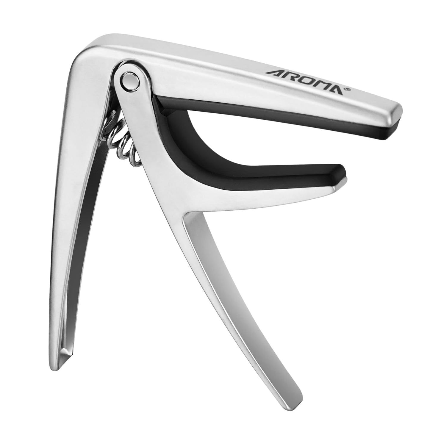 Aroma Ukulele Capo For 4 String Ukulele And Mandolin Mini Size Professional Capo Single Handed Quick Release Zinc Alloy