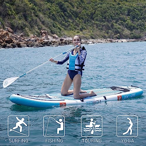 UPWELL 11'2”/11'6”Stand Up Paddle Board for Youth & Adults, Inflatable Paddle Board with Stable Design, Premium SUP Access...