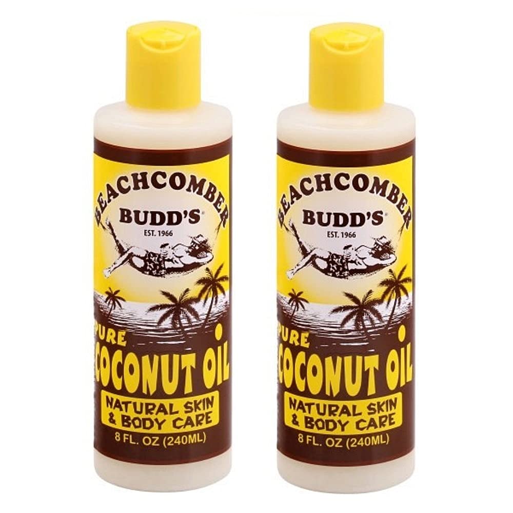 Beachcomber Budd's Pure Coconut Oil 8 oz. Scented - 2-Pack