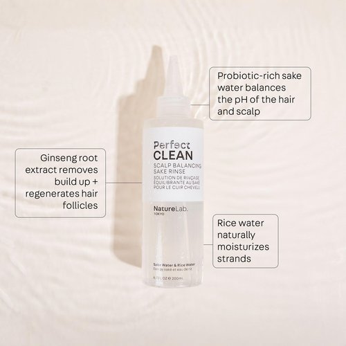 NatureLab.TOKYO Frizz-Free Hydration Limited Edition Set: Includes Smooth Shampoo, Conditioner & Scalp Sake Rinse – Hydrates & Tames Frizz, Balances Scalp Microbiome, Includes Furoshiki Wrap