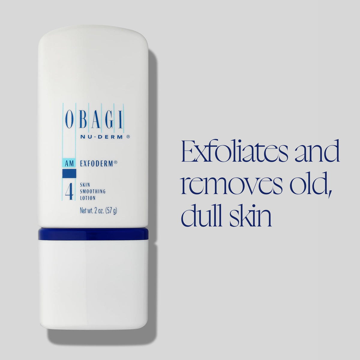 Obagi Nu-Derm Exfoderm - Lightweight Exfoliating Lotion with Phytic Acid - For Normal to Dry Skin Types - 2 oz
