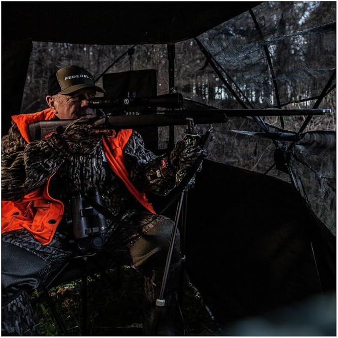 PRIMOS Hunting Trigger Stick Gen3 Shooting Stick, Adjustable Height, Quick-Detach Yoke, Durable and Lightweight, Ideal for Hunting, Shooting, and Photography