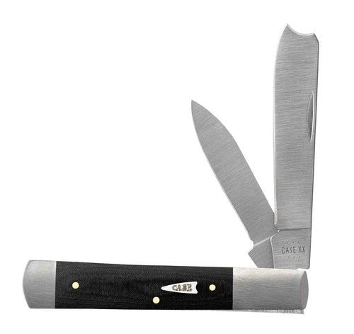 Case Cutlery CA27823: Black Micarta Vault (XXXX Ss)