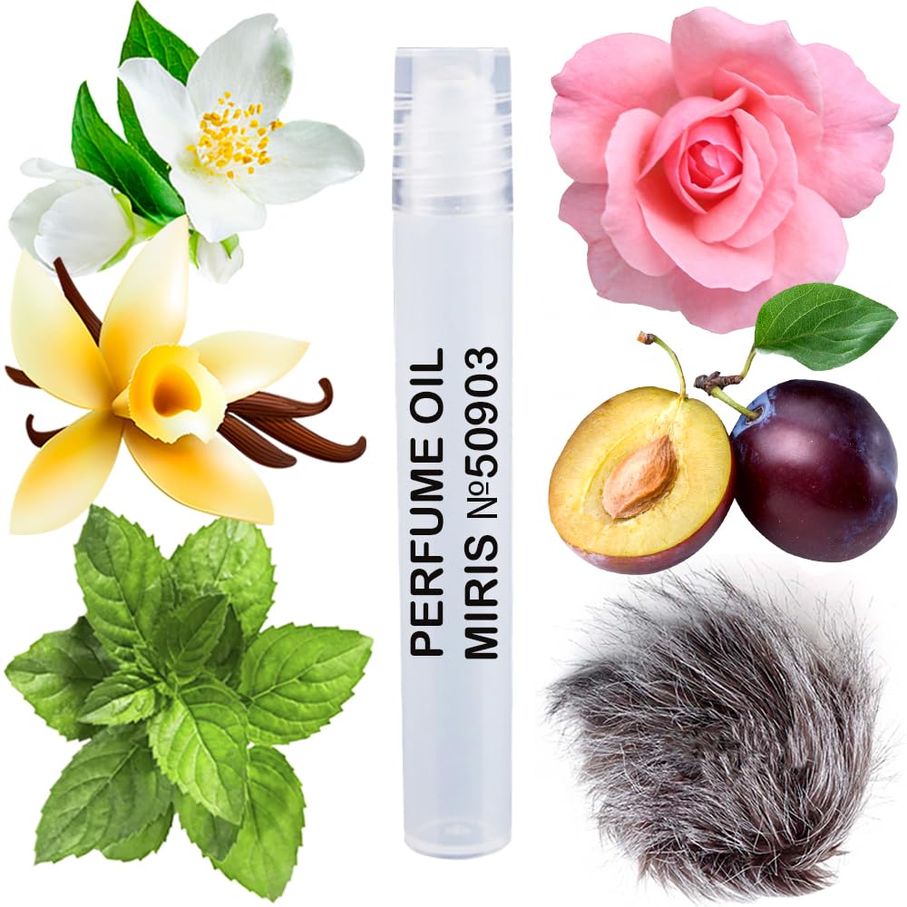 MIRIS No. 50903, Inspired by The One Gold, Long-Lasting Perfume Oil for Women Roll-On, Rollerball 0.34 Fl Oz / 10 ml
