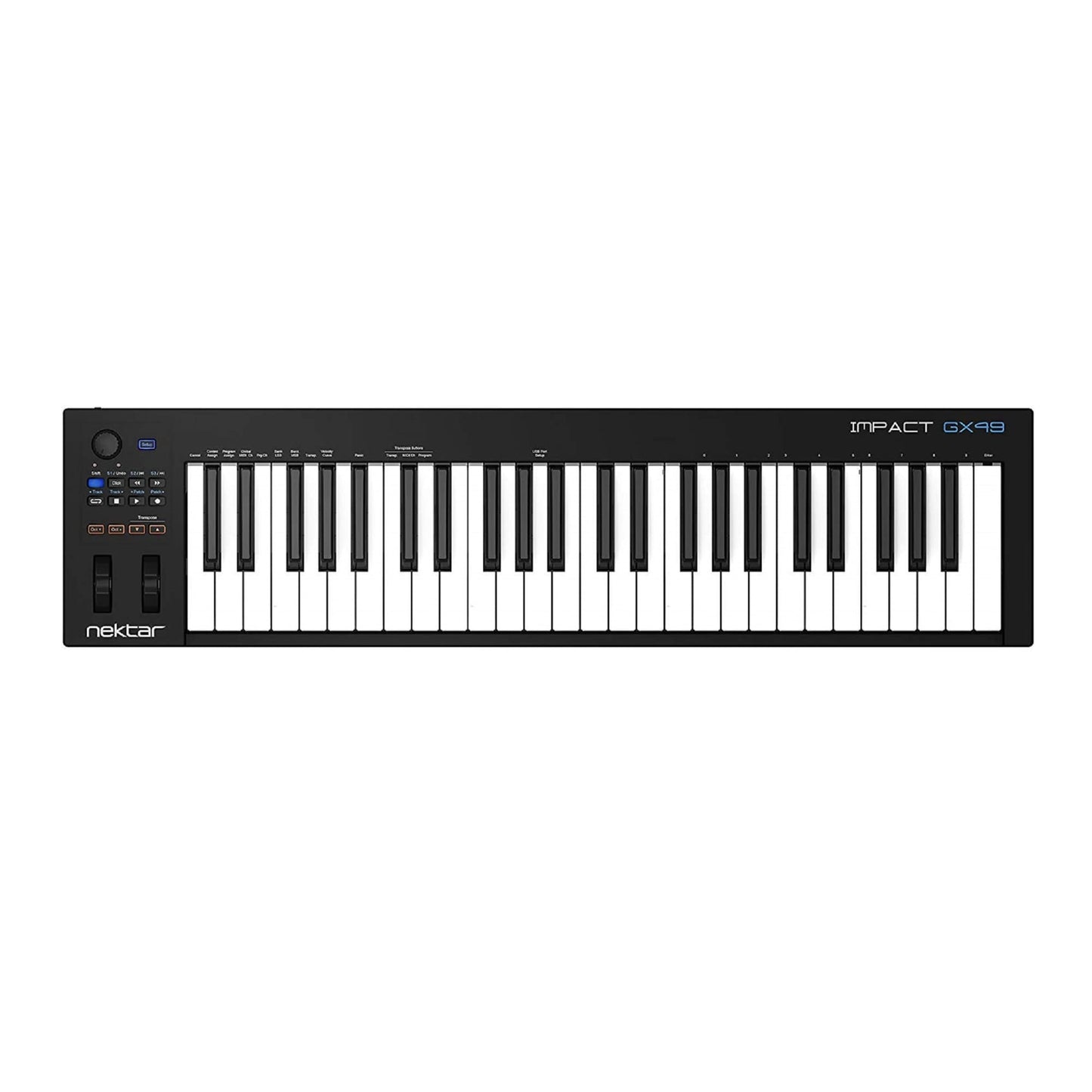 Nektar Impact Gx49 | Usb Midi Controller Keyboard With Nektar Daw Integration Black