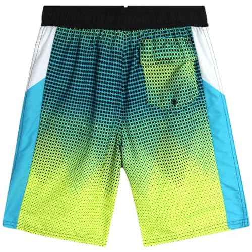 Body Glove Boys Swim Trunks - 2 Pack UPF 50+ Quick Dry Board Shorts Bathing Suit Kids Swimwear with Pockets (Sizes: 8-18)