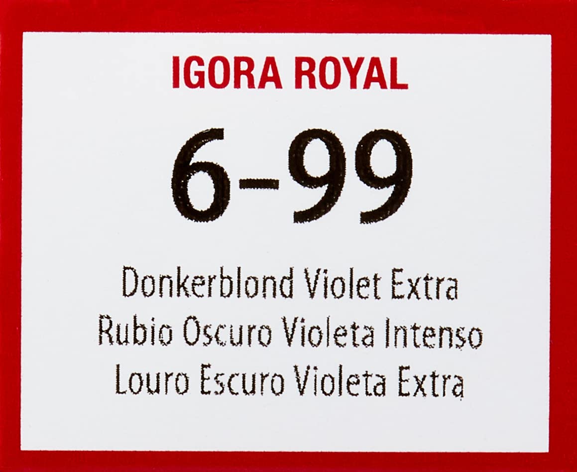 Schwarzkopf IGORA ROYAL 6-99 Dark Blonde Violet Extra 60ml