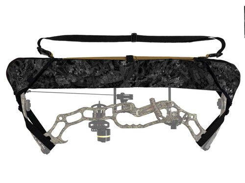 Slicker Weatherproof Bow Sling for Archery, Soft and Compact Bow Case for Hunting Gear Accessories, Cam and String Protector - Vanish Shadow