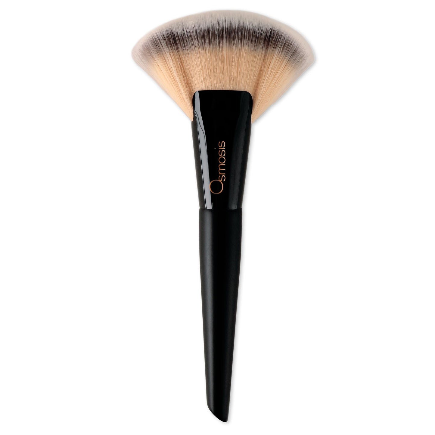 Osmosis Ultimate Fan Brush for Versatile Makeup Blending Powders, Bronzers, Highlighters, Blushes, Ultra-Soft Bristles