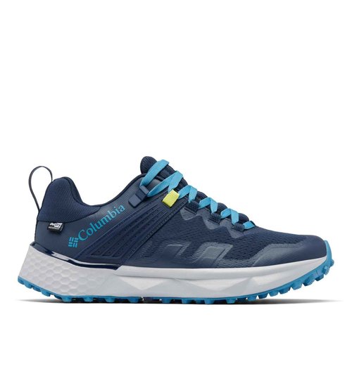 Columbia Mens Facet 75 Outdry Waterproof Hiking Shoe, Collegiate Navy/Mineral Blue, 15