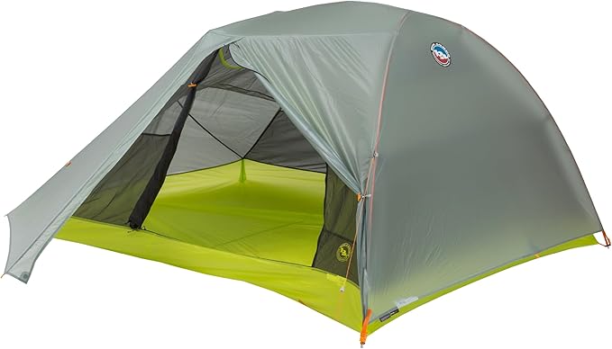 Big Agnes Tiger Wall UL - Ultralight Backpacking Tent, 3-Season Semi-Freestanding Side-Entry Shelter for Camping & Backpac...