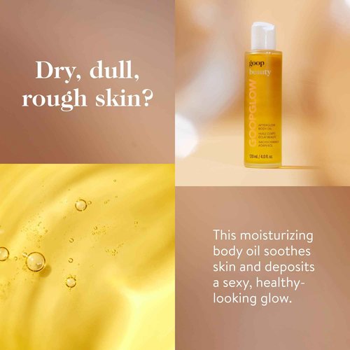 goop Beauty Dry Brush & Body Oil Bundle | Exfoliating & Detoxifying Dry Brush to Sweep Away Dead Skin Cells | 4 fl oz Fast-Absorbing Hydrating Body Oil to Moisturize Dry Skin | Silicone & Paraben Free