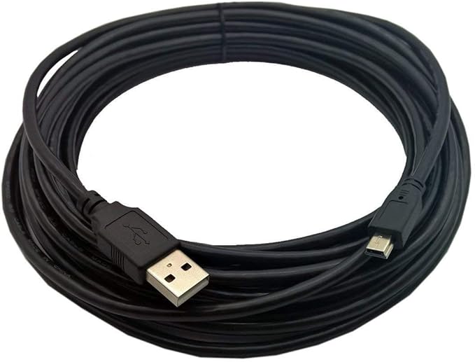 OMNIHIL 30 Feet Long High Speed USB 2.0 Cable Compatible with Turtle Beach Elite Pro Tactical Audio Controller for PS4, Xbox