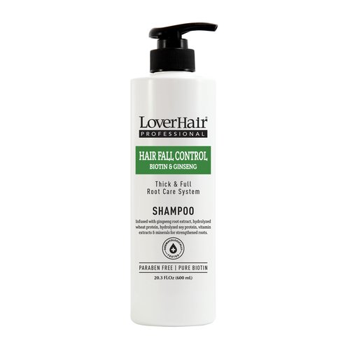 Combo LoverHair Professional Hair Fall Control Shampoo & Conditioner 600ml - 20.3 fl.oz