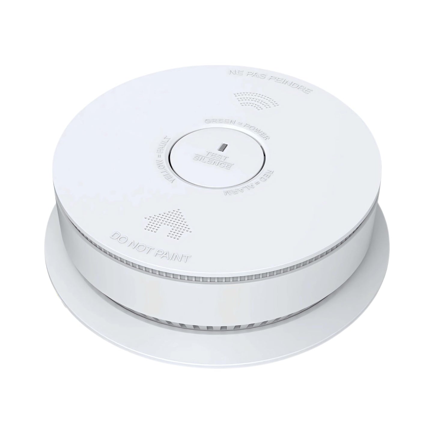 AH Lighting AH886F Combo Smoke & Carbon Monoxide Alarm, Voice Alarm System, Interconnect Hardwired, Combo Alarm, 10-Year Battery Powered, Led Warning Light Indicator (12)