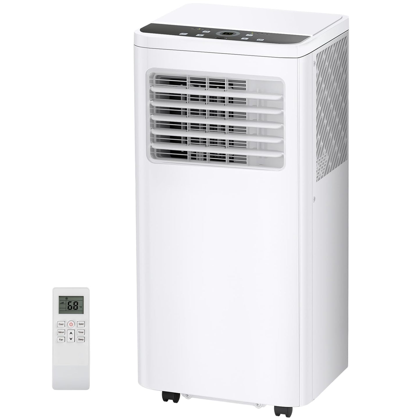 Portable Air Conditioners,10,000 Btu Room Air Conditioner With Remote Control, 3-In-1 Free Standing Cooling Ac Unit With Fan & D