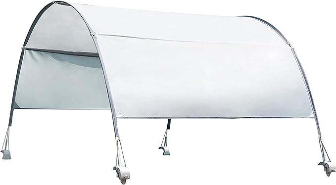 Intex 28054E Protective UPF 50 Plus Easy to Install Waterproof Canopy Cover for 9 Foot or Smaller Rectangular Swimming Poo...