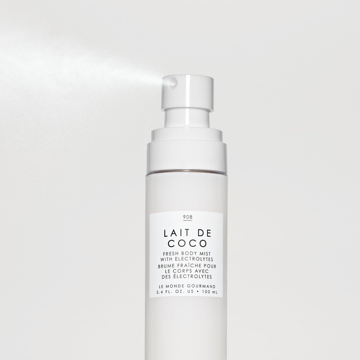 Le Monde Gourmand Lait de Coco Fresh Mist - 3.4 fl oz (100 ml) - Coconut, Bergamot, Warm Notes