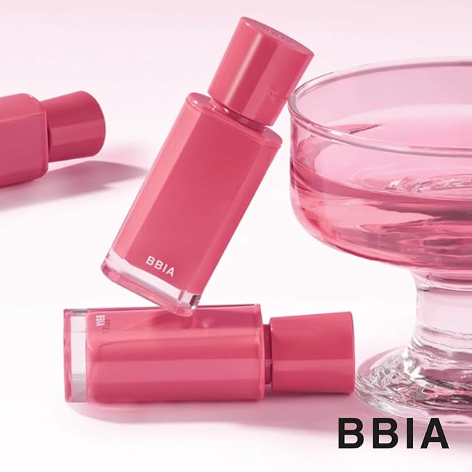 BBIA Glow Tint – Lip Plumping Volumizing Glossy & Glowy Lip Stain Naturally Moisturizing Comfortable Texture Lightweight Long-Lasting Vivid Color Non-Sticky Korean Makeup (22 BLUSH, Pack of 1)