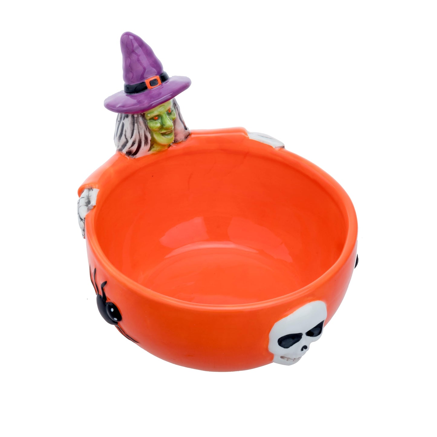 Halloween Candy Bowl -Candy Servers Hand Painted Ceramic, Dishwasher Safe