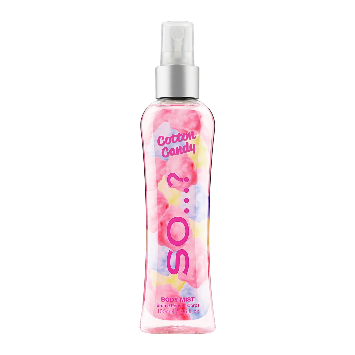 So...? Cotton Candy Body Mist Perfume for Women - Sweet Vanilla Perfume with Notes of Bergamot, Raspberry, Candy Floss - Gifts for Women - 3.5 oz
