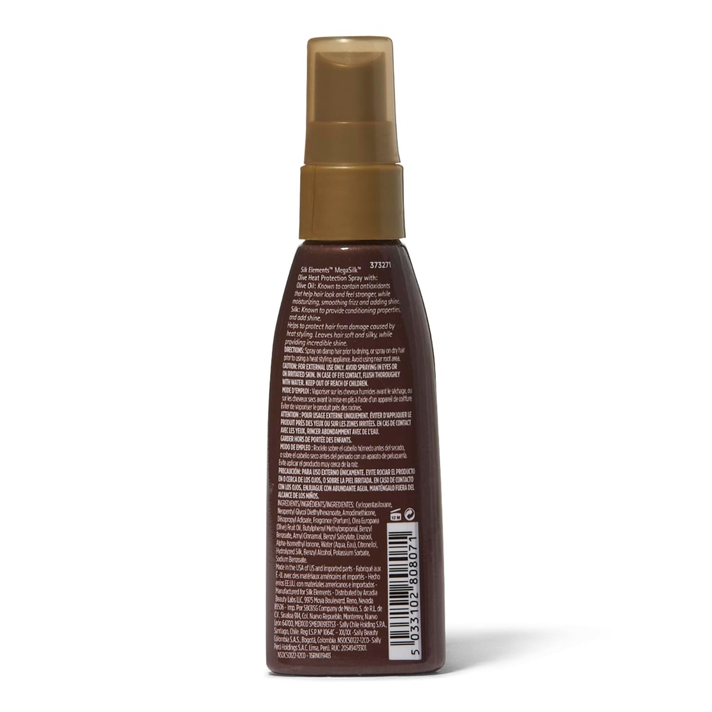 Silk Elements MegaSilk Olive Heat Protection Spray (2 Fl Oz (Pack of 1))