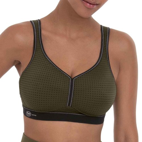 Anita Performance Sports Bra Maximum Support Dark Olive/Black 32A