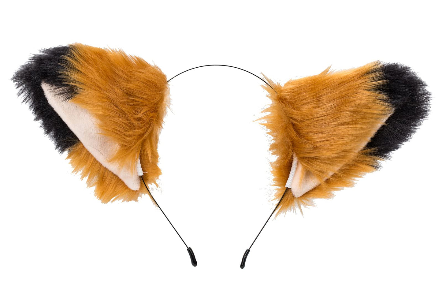 YXCFEWD Kids Fluffy Fox Ears and Tail Set - Cosplay Party Costume with Fox Tail Keychain - Halloween