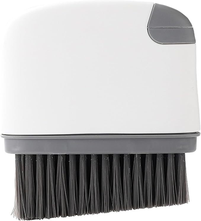 4 in 1 Groove Cleaning Brush - Magic Window Track Cleaner with Shovel, and Tongs for Window Sills, Sliding Door Tracks, Bathroom, and Kitchen