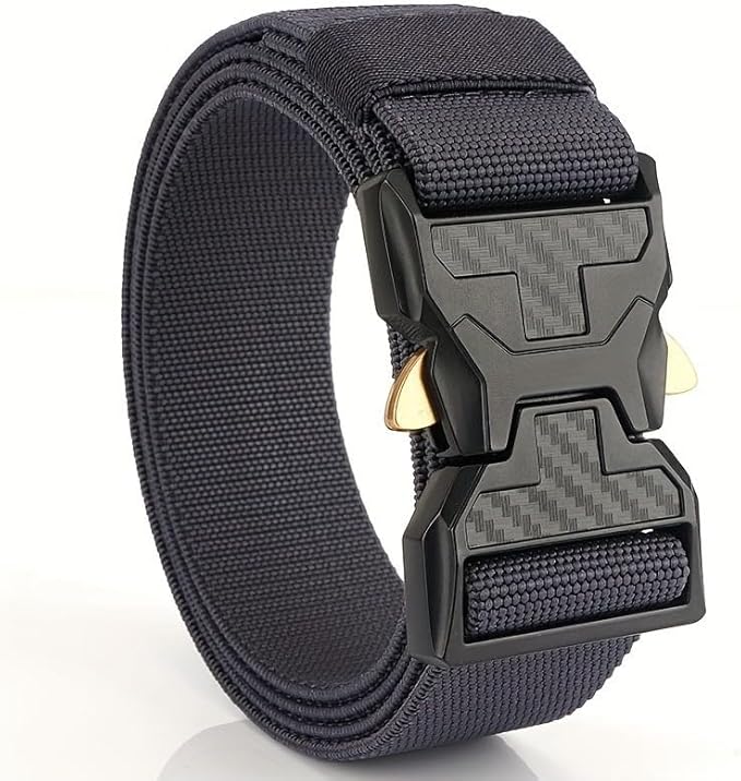 Tactical Belt – Heavy-Duty & Quick Release – Military, Work, Rigger, Duty & Utility Belt for Men