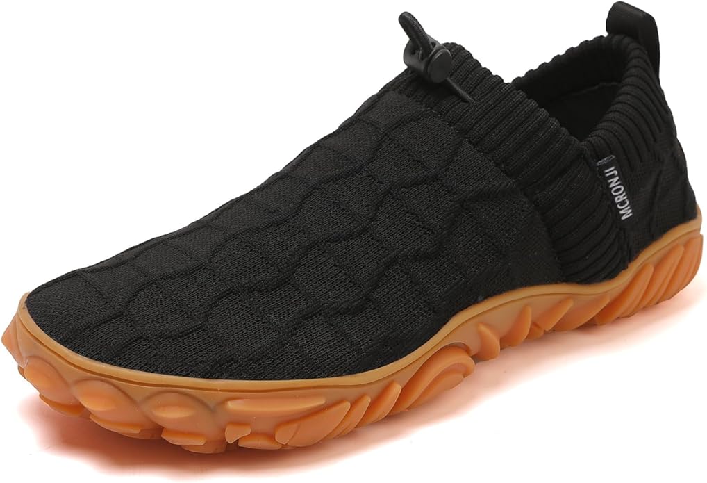 MCRONJI Barefoot Water Shoes, Minimalist Running Sneakers, Beach Outdoor Shoes, Men and Women