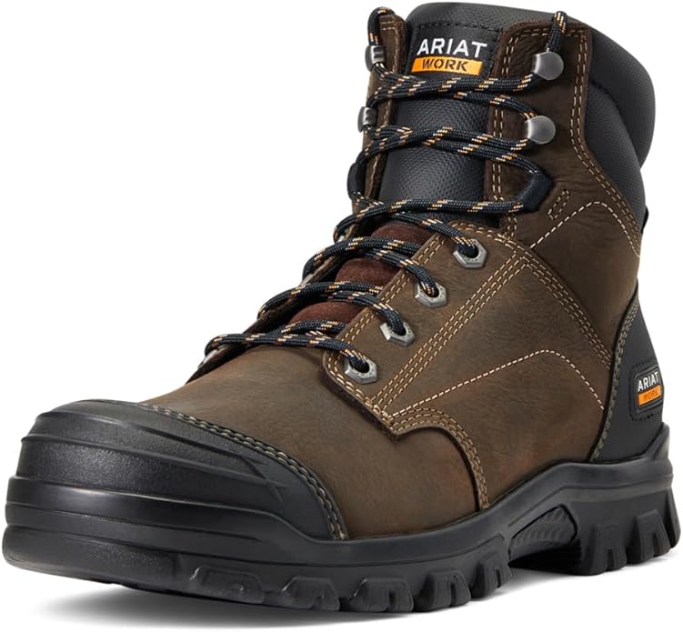 ARIAT mens Treadfast 6" Waterproof Work Boot