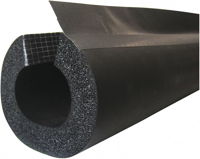 3/4" x 6 ft. Elastomeric Pipe Insulation, 1/2" Wall