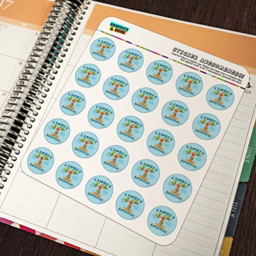 Campout Fishing Adventure Dinosaur Train Planner Calendar Scrapbooking Crafting Stickers
