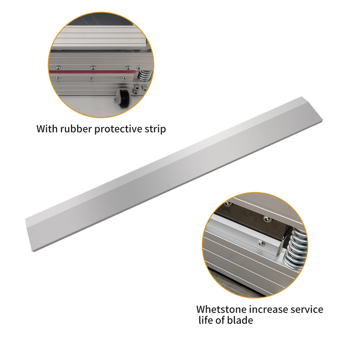 Heavy Duty Laminate Floor Cutter with Blade, ECUTERS 13“ Vinyl Floor Cutter with Wheels, Vinyl Plank Cutter Tile Angle Length Cutting 16mm Thick Flooring Tools - Engineer Wood Parquet LVP LVT