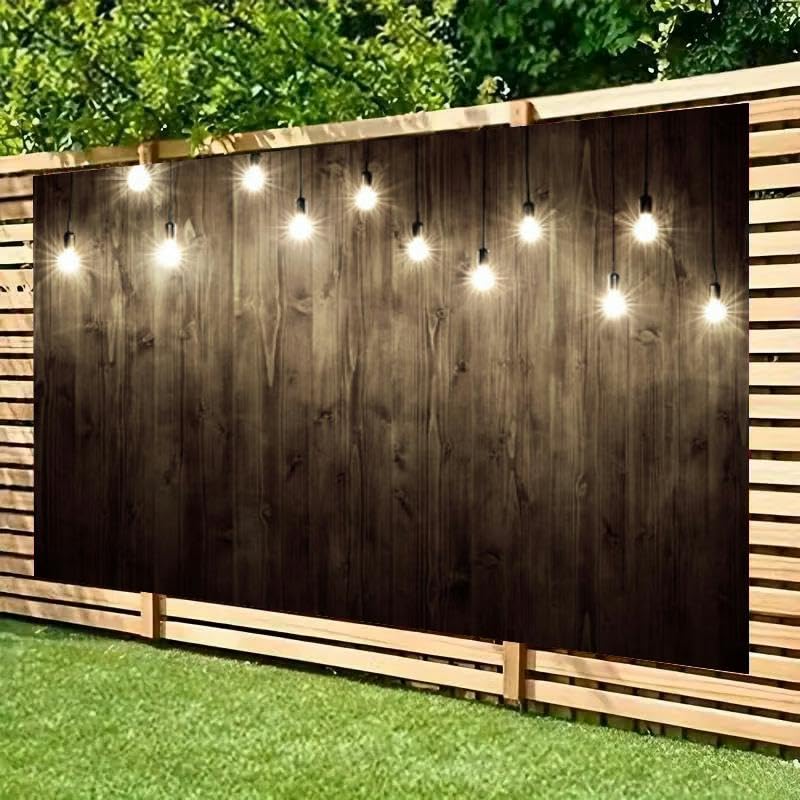 Light Bulbs Wood Backdrop Bitrhday Party Decorations Photography Studio Photo Backdrops Background Props Wall Decor Photos...