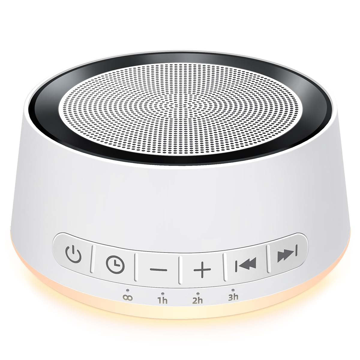 Sound Machine Night Light White Noise Machine with 30 Soothing Sounds 12 Colors Night Light Sleep Machine for Baby Kids Adults Brown Pink Nosie Machine with 32 Volume Levels for Office Home Travel