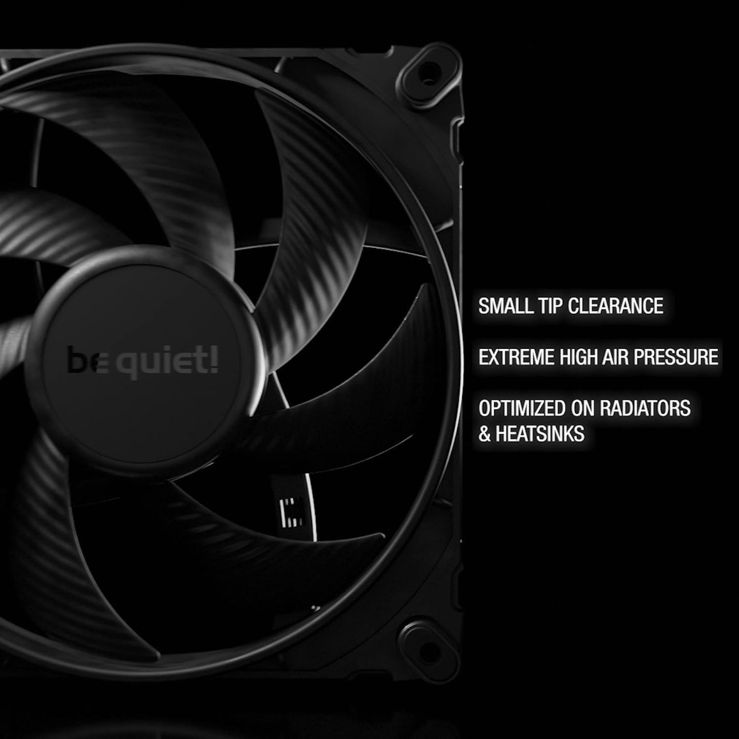 Be Quiet! Silent Wings Pro 4 120Mm Pwm 3000 Rpm Premium Low Noise Cooling Fan | 4-Pin | Bl098