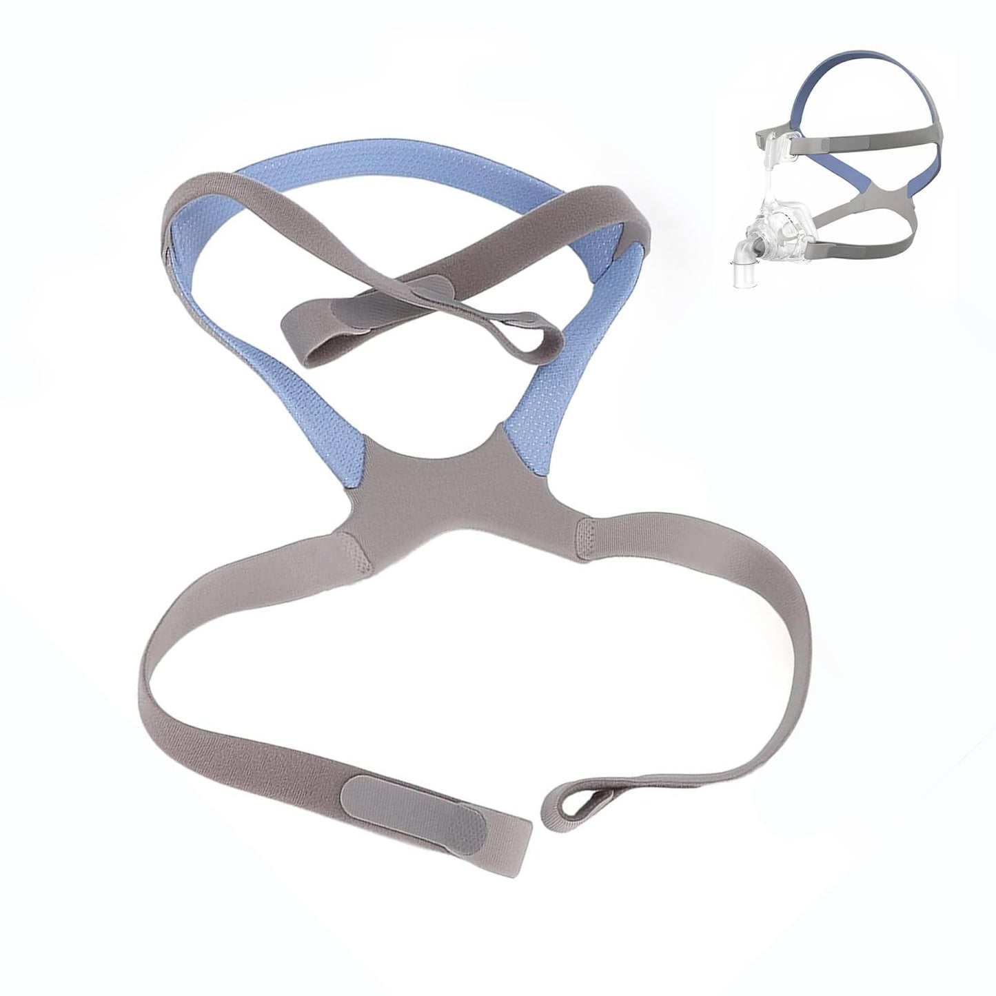 AICANMOU Replacement Universal Nasal Guard Headgear, Replacement Headgear for Mirage FX Nasal Guard, Breathing Machine Accessory for Mirage FX Elastic Fabric Strap (Headgear Only)