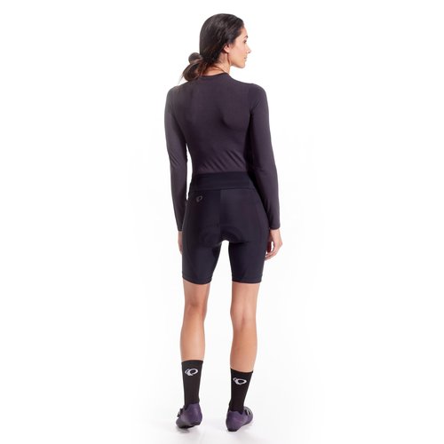 PEARL IZUMI Women's Transfer Wool Long Sleeve Baselayer, Moisture-Wicking Cycling Long Sleeve Shirt, High Stretch Material, Phantom, Medium