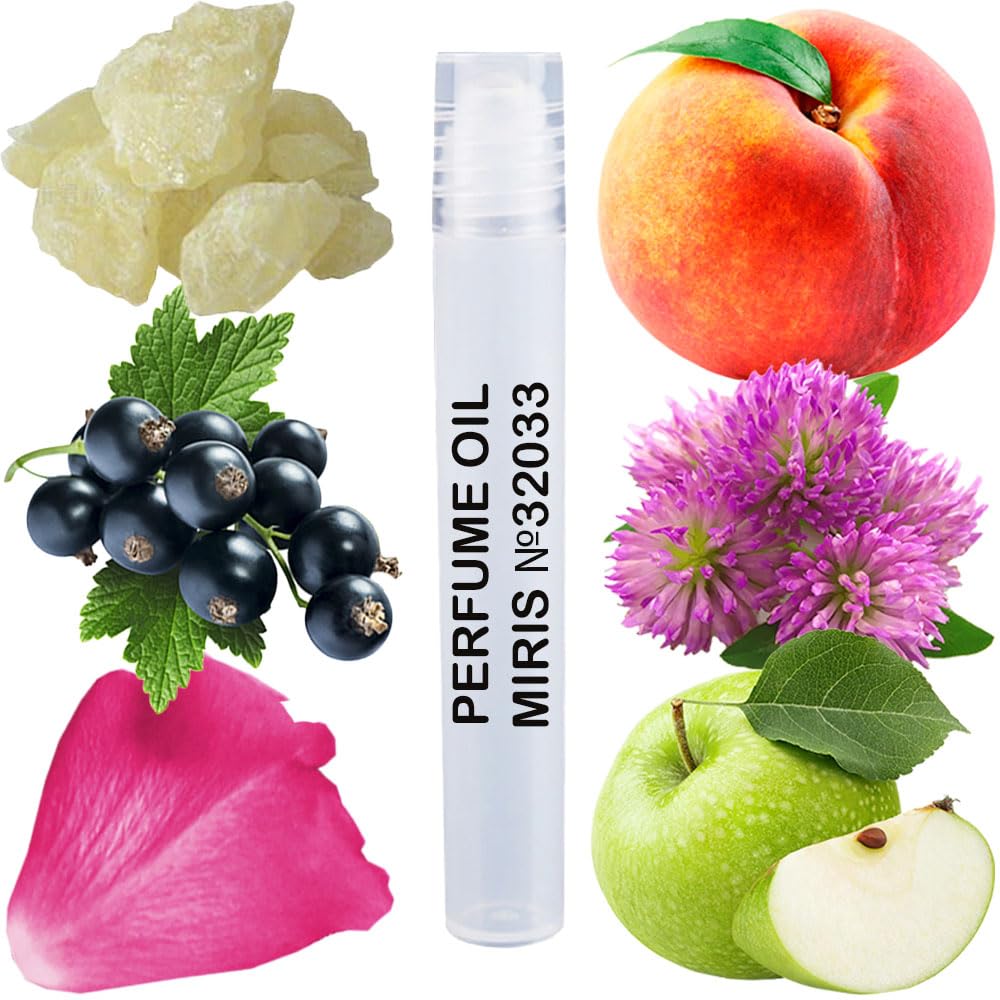 MIRIS No. 32033, Inspired by Dylan Blue Pour Femme, Long-Lasting Perfume Oil for Women Roll-On, Rollerball 0.34 Fl Oz / 10 ml