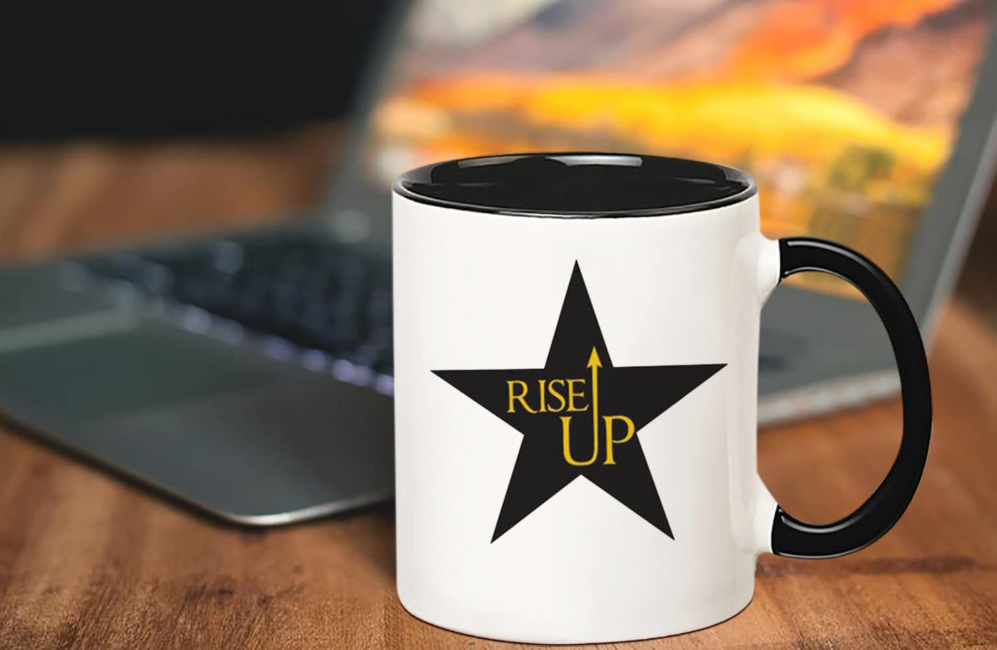 Fonhark - Hamilton Rise Up, 11 Oz Novelty Coffee Mug/Cup